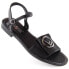 Фото #1 товара Comfortable sandals with decoration S.Barski W OLI259A, black