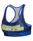 Women's Royal Golden State Warriors Racerback Sports Bra