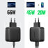 Фото #13 товара Ładowarka sieciowa 2x USB-C 66W Power Delivery 3.0 Quick Charge 4.0 - czarny