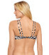 Фото #3 товара Lauren Ralph Lauren 296055 Zebra Double Strap Twist Underwire Bra Top Brown 12