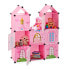 Фото #4 товара Стеллаж для игрушек с замком Relaxdays "Принцесса в замке"