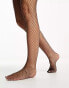 Фото #2 товара Monki fishnet tights in black