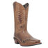Laredo Williams Leather Square Toe Cowboy Mens Brown 68470