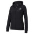 Фото #1 товара Puma Essentials FullZip Hoodie Womens Black Casual Outerwear 58681301