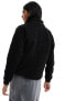 Фото #7 товара Kavu pinesdale zip through sherpa fleece jacket in black