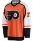 Фото #3 товара Men's Paul Coffey Orange Philadelphia Flyers Premier Breakaway Retired Player Jersey