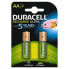 DURACELL AA 1300mAh 2 Rechargeable Battery Бронзовый - фото #2