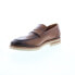 Фото #8 товара Bruno Magli Varrone BM2VARB0 Mens Brown Loafers & Slip Ons Penny Shoes