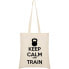 Фото #1 товара KRUSKIS Keep Calm And Train Tote Bag