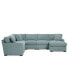 Фото #31 товара Radley Fabric 6-Pc. Chaise Sectional with Corner, Created for Macy's