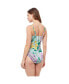 Фото #2 товара Women's Tropic Boom D Cup wide strap one piece swimsuit