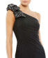 ფოტო #2 პროდუქტის Women's Ieena Sequined Bow One-Shoulder Gown