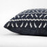 20"x20" Oversize Geometric Poly Filled Square Throw Pillow Navy Blue - Donny