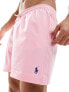 Фото #5 товара Polo Ralph Lauren Traveler icon logo swim shorts in pink