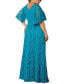 ფოტო #3 პროდუქტის Plus Size Duchess Lace Evening Gown