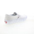 Фото #8 товара Vans Slip-On Pro VN0A347VWWW Mens White Canvas Lifestyle Sneakers Shoes 13