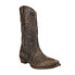 Фото #3 товара Roper Thick Embroidered Snip Toe Cowboy Womens Brown Casual Boots 09-021-0926-2