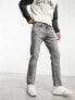 Фото #1 товара Levi's 502 tapered fit jeans in light grey wash