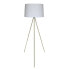 Фото #1 товара STEHLAMPE Wohnzimmer H140CM ELLIA GOLD