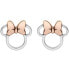 Matching silver bicolor earrings Minnie Mouse E901880TL