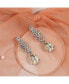 ფოტო #2 პროდუქტის Women's Dazzling Drop Earrings