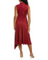 Taylor Double Sided Midi Dress Women's Red 2