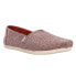 Фото #2 товара TOMS Alpargata 3.0 Slip On Womens Red Flats Casual 10015655