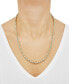 ფოტო #2 პროდუქტის Evergreen Rope Link 20" Chain Necklace in 10k Gold, Created for Macy's