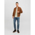 JACK & JONES Rocky Faux Suede bomber jacket