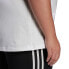 Фото #4 товара Футболка Adidas Essentials Slim 3 Полоски Большой Короткий Рукав
