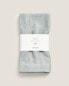 Pack of cotton sateen jacquard napkins (pack of 2)