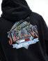 Tommy Jeans fun graphic back print hoodie in black Черный, M - 50 - фото #4