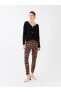 Фото #1 товара Брюки LC WAIKIKI Elastic Patterned Ladies Pant