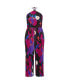 Plus Size Kira Print Jumpsuit Wild Flower, 12 - фото #3