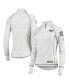 ფოტო #5 პროდუქტის Women's White Iowa Hawkeyes OHT Military-Inspired Appreciation Officer Arctic Camo 1/4-Zip Jacket