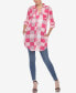 Women's Plaid Tunic Shirt