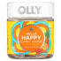 Фото #1 товара OLLY, Hello Happy, жевательные мармеладки, тропический зинг, 60 жевательных таблеток