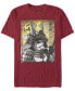 Men's Samurai Trooper Short Sleeve Crew T-shirt Бордовый, M - фото #1