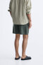 LINEN - COTTON BERMUDA SHORTS