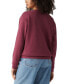 ფოტო #2 პროდუქტის Women's Everyday Crewneck Graphic-Print Sweatshirt