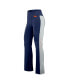 ფოტო #2 პროდუქტის Women's Navy Denver Broncos Studio Fitted Flared Leggings