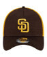 Фото #4 товара Men's Brown San Diego Padres Neo 39THIRTY Flex Hat