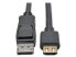 Фото #9 товара Tripp Lite DisplayPort to HDMI Adapter Cable Active DP 1.2a to HDMI 4K 15 ft. (P