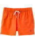 Brooks Brothers Solid Swim Trunk Men's Orange L