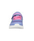 Фото #4 товара Toddler Girls Microspec Plus - Swirl Sweet Adjustable Strap Casual Sneakers from Finish Line