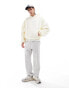 ASOS DESIGN boxy extreme oversized hoodie in off white