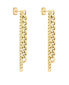 Fashion gold plated earrings 2 in 1 TJE0196-918