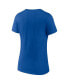 ფოტო #4 პროდუქტის Women's Royal Los Angeles Dodgers 2022 Postseason Locker Room V-Neck T-shirt