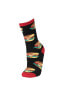 Фото #6 товара Kadın 2'li Pamuklu Eğlenceli Çoraplar