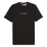 Puma Bmw Mms Jacquard Logo Crew Neck Short Sleeve T-Shirt Mens Black Casual Tops